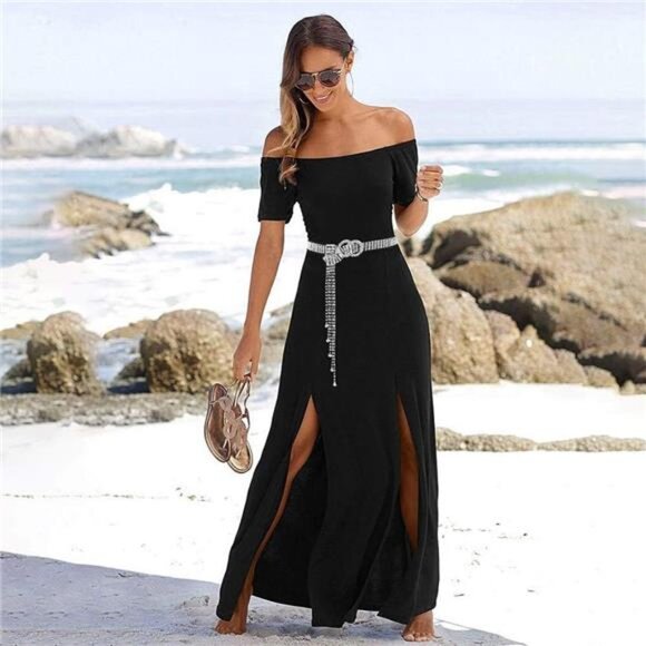 Crystal Belts for Women Rhinestone Waistband Belt for Dress Sparkle main image 9